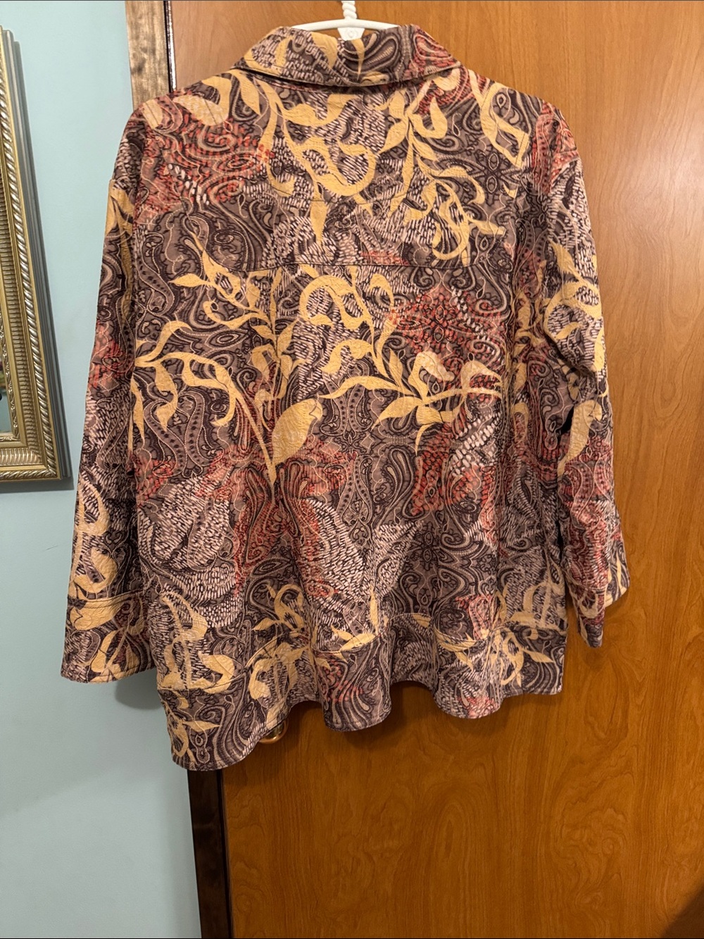 Multi-Print Designer Jacket - Picture 6 of 7